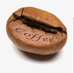 棕色的饮品咖啡豆子高清图片