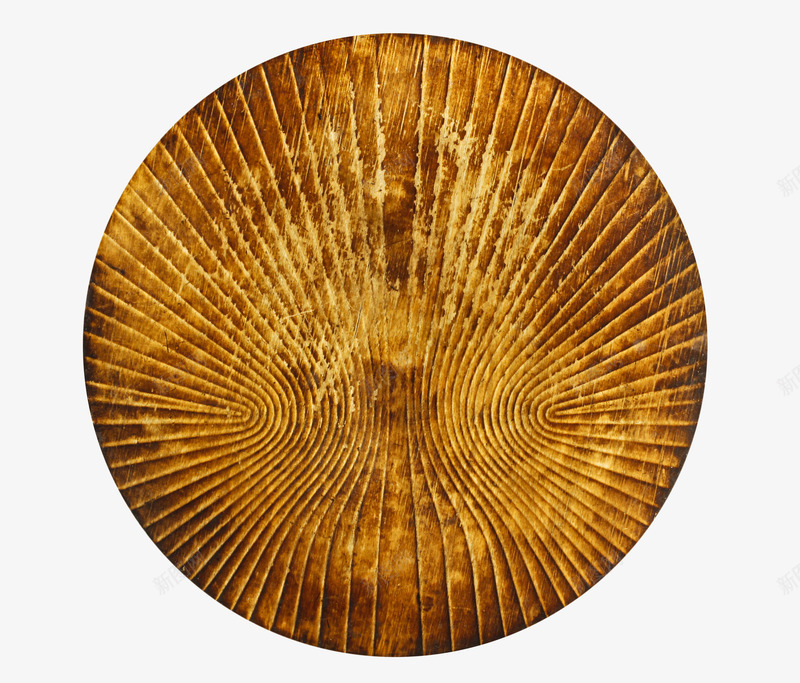 圆形的木质的有纹路的木板psd免抠素材_新图网 https://ixintu.com 圆形 木板 木质 纹路