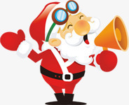 扁平卡通风格创意圣诞老人png免抠素材_新图网 https://ixintu.com 创意 卡通 圣诞老人 扁平 风格