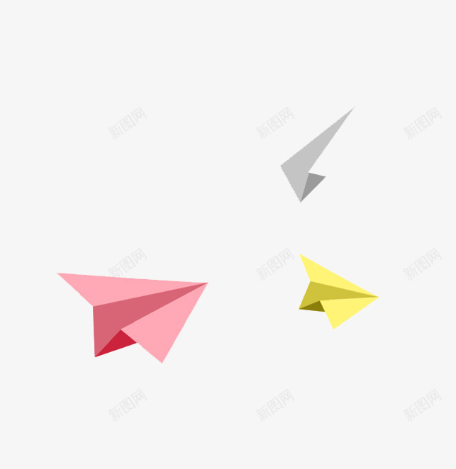 三个飞起的纸飞机png免抠素材_新图网 https://ixintu.com 手制 折纸 梦想 纸 纸张 纸飞机 起飞 飞 飞机 飞行 飞起 飞起来的纸