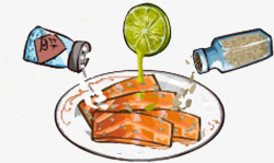 常用食品手绘调料常用食品高清图片