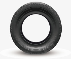 圈状黑色写真轮胎矢量图高清图片