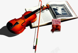 简约小提琴插图素材