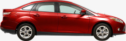 ford座驾红色福特汽车高清图片