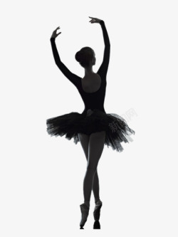 优雅跳舞芭蕾舞者高清图片
