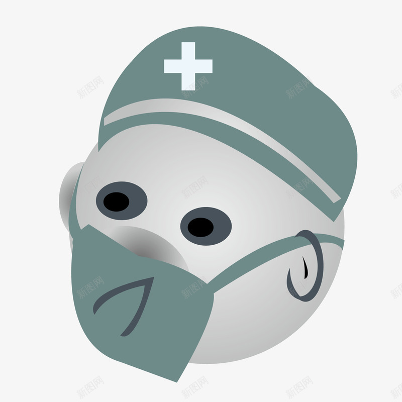 戴口罩的医务人员png免抠素材_新图网 https://ixintu.com 人员 医务 医务人员 口罩