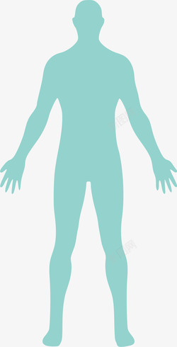 人体结构衣架人体结构矢量图高清图片