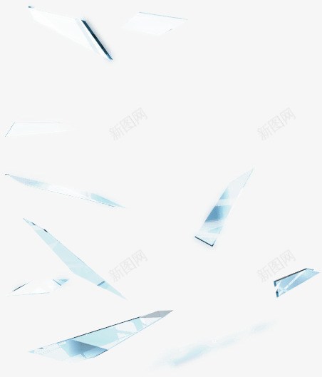 蓝色科技漂浮装饰png免抠素材_新图网 https://ixintu.com 漂浮 科技 蓝色 装饰