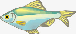 矢量大鱼海产品精美卡通小鱼高清图片