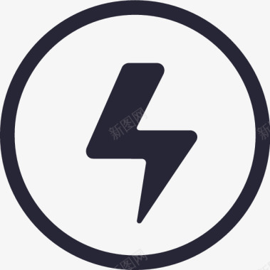 icon闪电发货图标图标