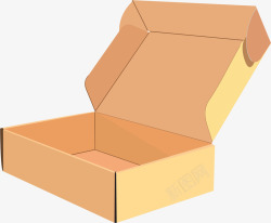 规整的盒子鞋盒专用盒子矢量图高清图片