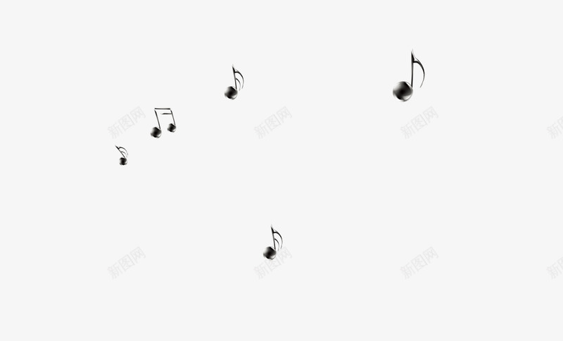 音乐符号音乐标识音标图标psd_新图网 https://ixintu.com 音乐符号