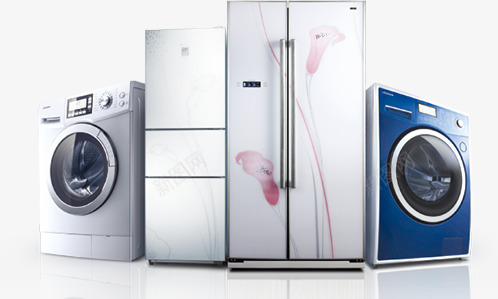 家电冰箱洗衣机电脑png免抠素材_新图网 https://ixintu.com 冰箱 家电 洗衣机 电脑