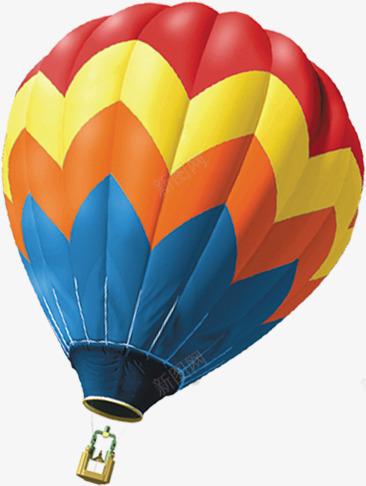 彩色波纹创意卡通热气球png免抠素材_新图网 https://ixintu.com 创意 卡通 彩色 波纹 热气球