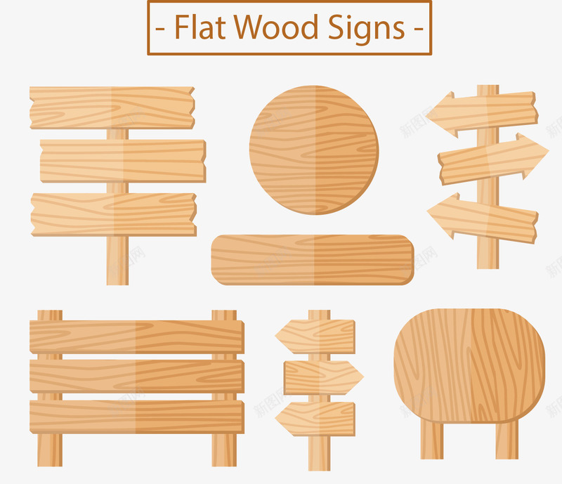 手绘卡通木牌png免抠素材_新图网 https://ixintu.com 卡通 手绘 木板 木盘