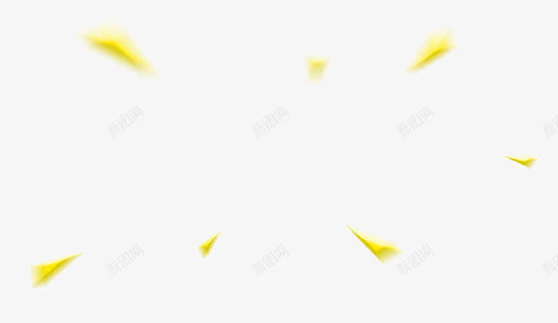 黄色碎片爆炸漂浮png免抠素材_新图网 https://ixintu.com 漂浮 爆炸 碎片 素材 黄色