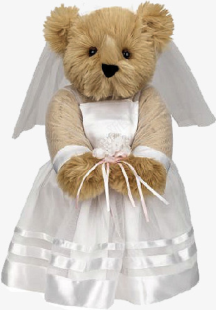 穿婚纱的熊png免抠素材_新图网 https://ixintu.com 产品实物 小熊 布偶熊 棕色熊