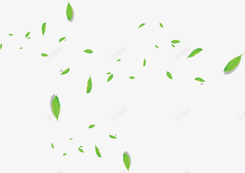 绿色树叶漂浮壁纸背景装饰png免抠素材_新图网 https://ixintu.com 壁纸 树叶 漂浮 绿色 背景 装饰