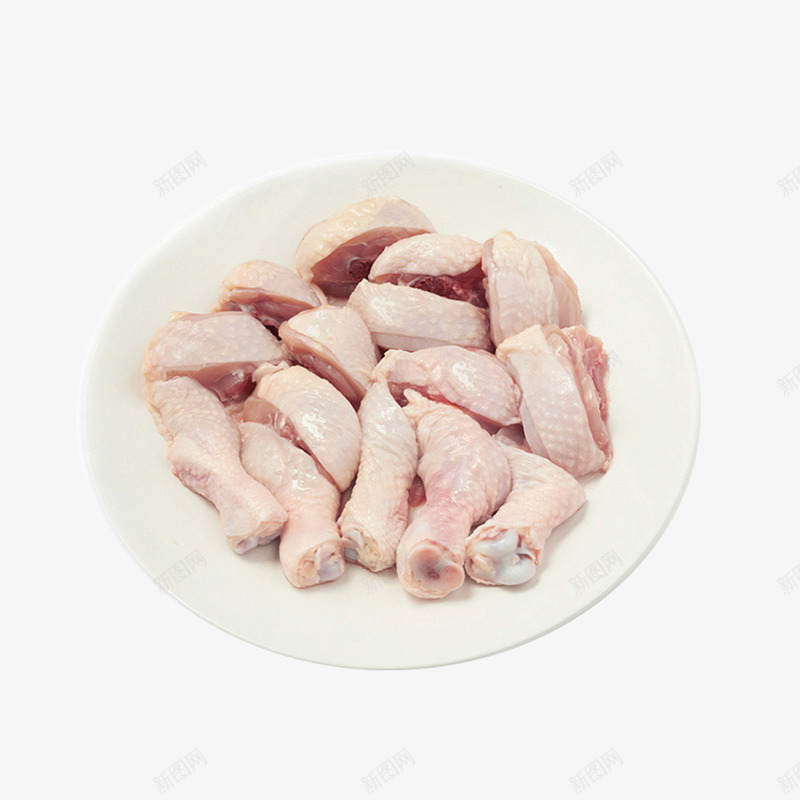 一碟切好的生鸡肉png免抠素材_新图网 https://ixintu.com 土特产设计 土鸡排 照烧鸡排 特色鸡肉 营养土鸡 风味特产 鸡肉加工