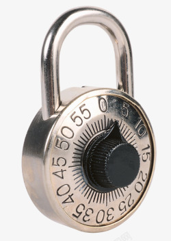 环型传统密码锁高清图片