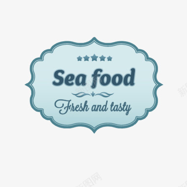 海鲜美食图标图标
