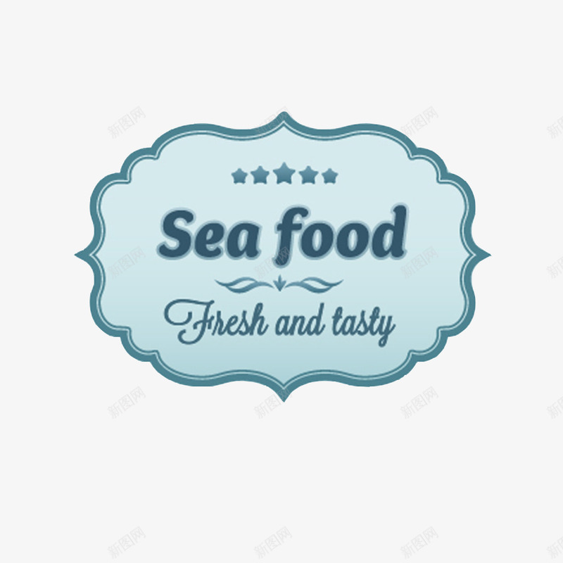 海鲜美食图标png_新图网 https://ixintu.com 水产 海鲜 美食 蓝色