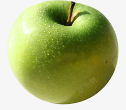 手绘青苹果一个苹果高清图片