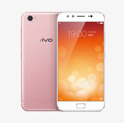 粉色vivo智能手机背面VIVOX9智能手机粉色模型高清图片