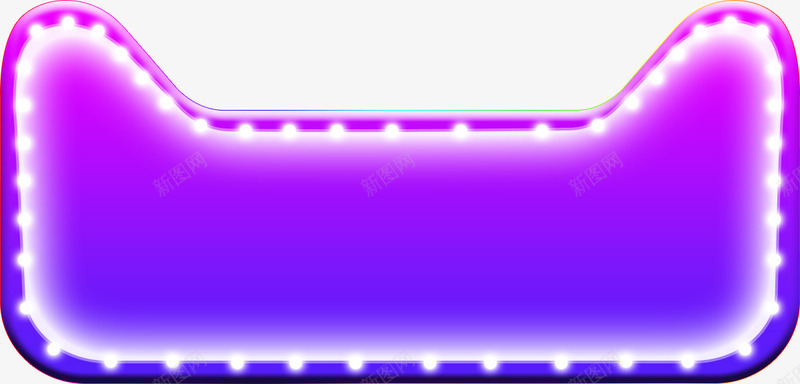 紫色发光天猫png免抠素材_新图网 https://ixintu.com 发光猫头 灯光猫头 紫色发光天猫 紫色猫头