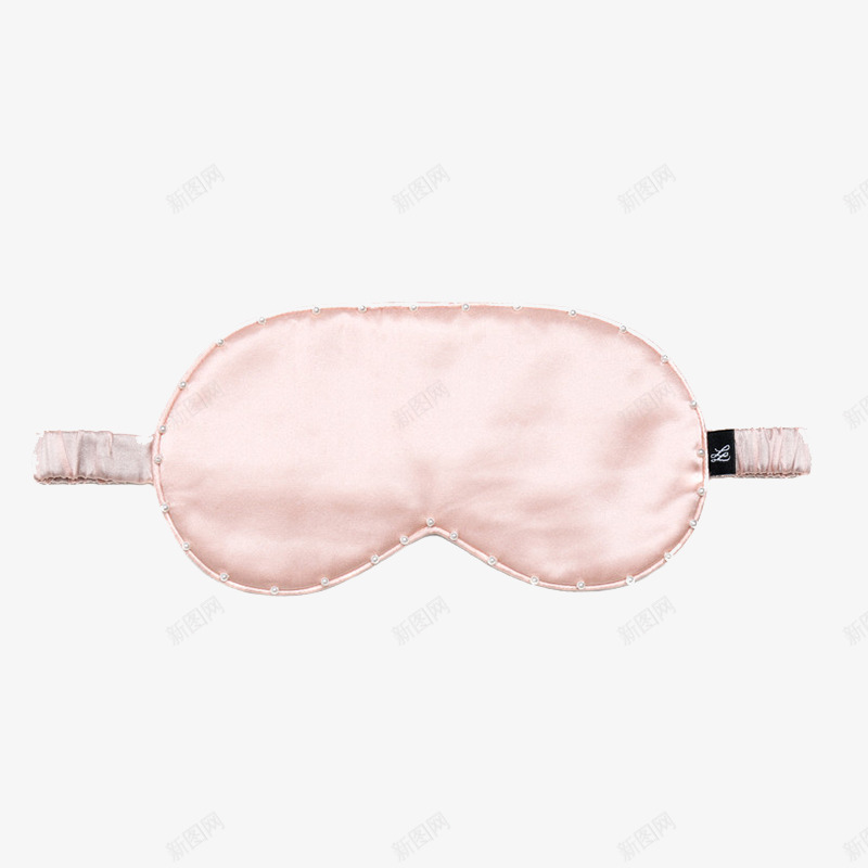 纯色眼罩png免抠素材_新图网 https://ixintu.com 产品实物 眼罩 粉红