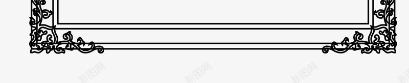 边框png免抠素材_新图网 https://ixintu.com ai 中式边框 底纹边框 条形框 欧式边框 白色 矢量边框 素雅框 花纹 边框相框