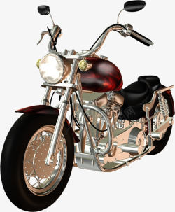 哈雷两轮摩托车复古炫酷摩托车高清图片