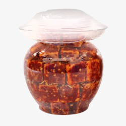 包装罐装罐装精心制作的霉豆腐高清图片