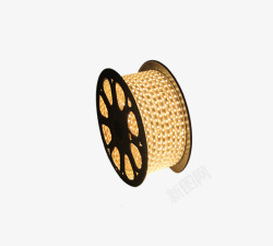 榛勮壊鐏金色LED光轴高清图片