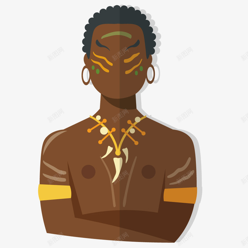非洲黑人png免抠素材_新图网 https://ixintu.com 人物 手绘 模型 演员