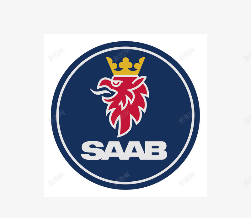 萨博图标png_新图网 https://ixintu.com Saab logo 矢量车标 萨博