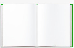 空白的书本翻开的书本空白高清图片