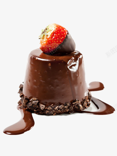 草莓巧克力蛋糕png免抠素材_新图网 https://ixintu.com 女孩 巧克力酱 水果蛋糕 点心 甜点 甜食 草莓 食物 饮食点心