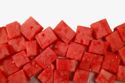 西瓜节红色切块西瓜高清图片