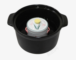 煲汤加热隔水炖汤煲汤高清图片