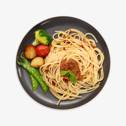 主食食物一份意大利面高清图片
