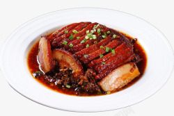 美味中国画册梅菜扣肉高清图片