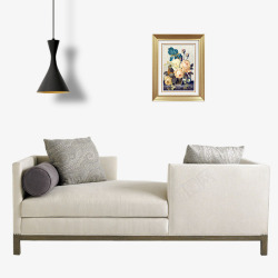 家居椅子创意手绘家具摆件沙发椅子高清图片