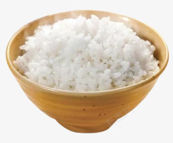 白色粥碗食物一大碗白色米饭高清图片