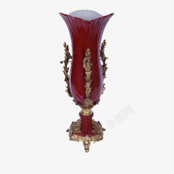 美式简欧陶瓷花瓶果盘烛台装饰品素材