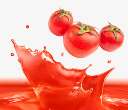美味果汁饮料番茄西红柿高清图片