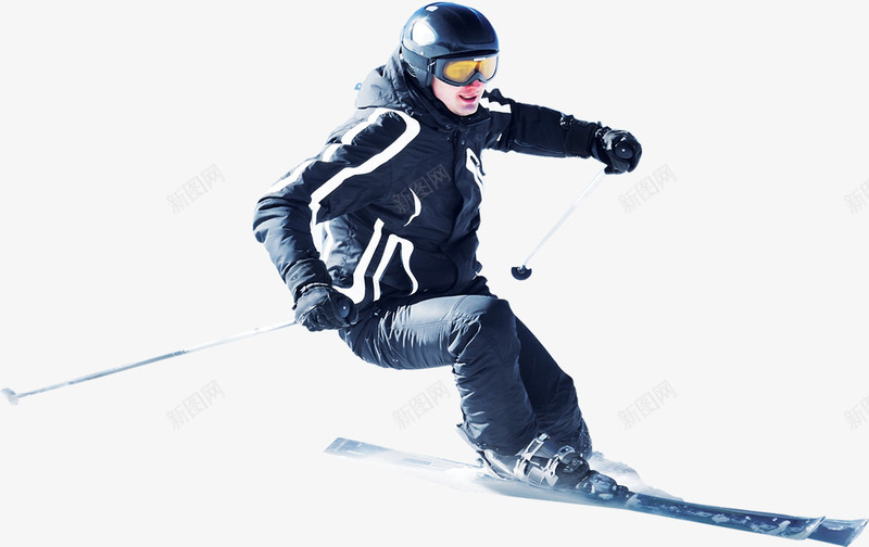 冬日滑雪人物户外png免抠素材_新图网 https://ixintu.com 人物 冬日 户外 滑雪 滑雪橇