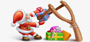 玩弹弓的圣诞老人png免抠素材_新图网 https://ixintu.com 圣诞老人 圣诞节 玩弹弓 礼物