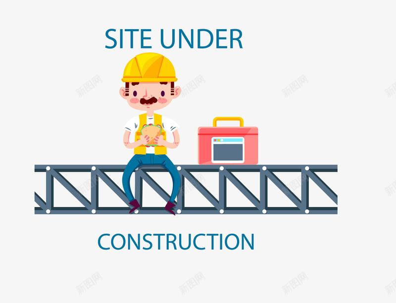 卡通手绘404错误网页插画矢量图ai免抠素材_新图网 https://ixintu.com 404错误 404页面 报错插画 程序出错图案 网站报错 网站错误 矢量图