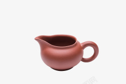 茶杯茶食品红色土陶烧制茶碗高清图片